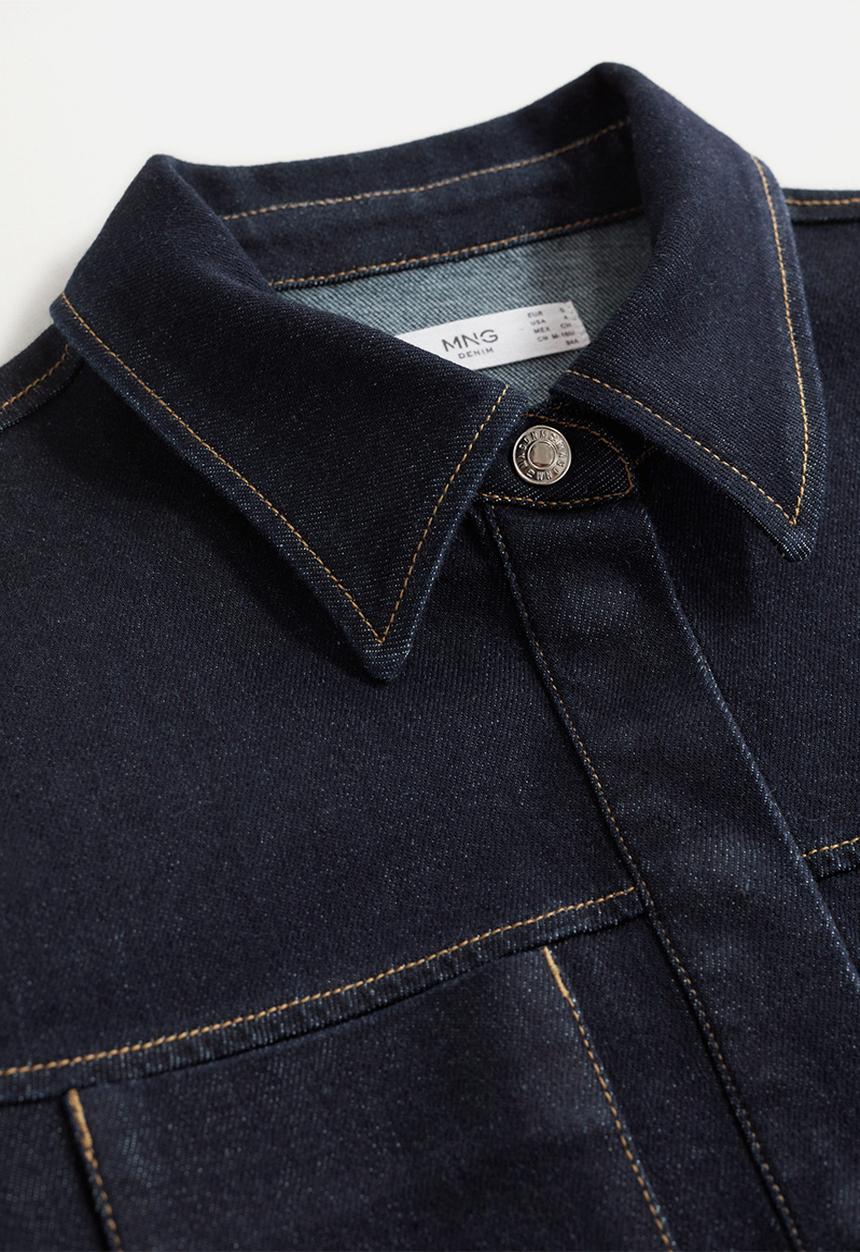 MANGO - Shirt iggy - open blue