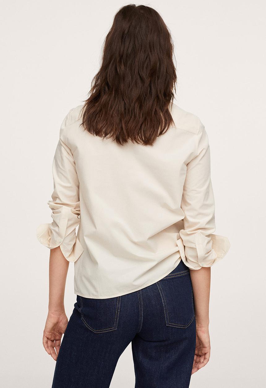 MANGO - Shirt paris - natural
