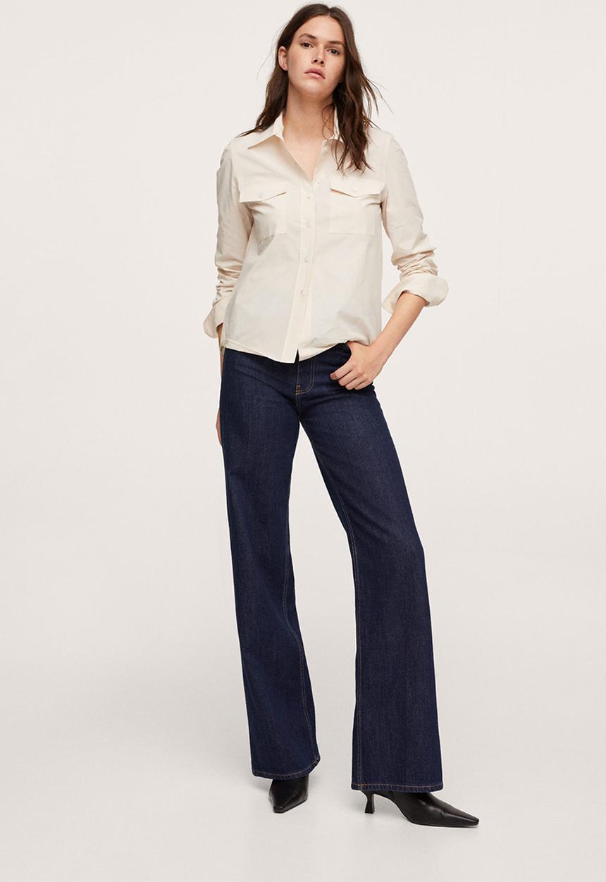 MANGO - Shirt paris - natural
