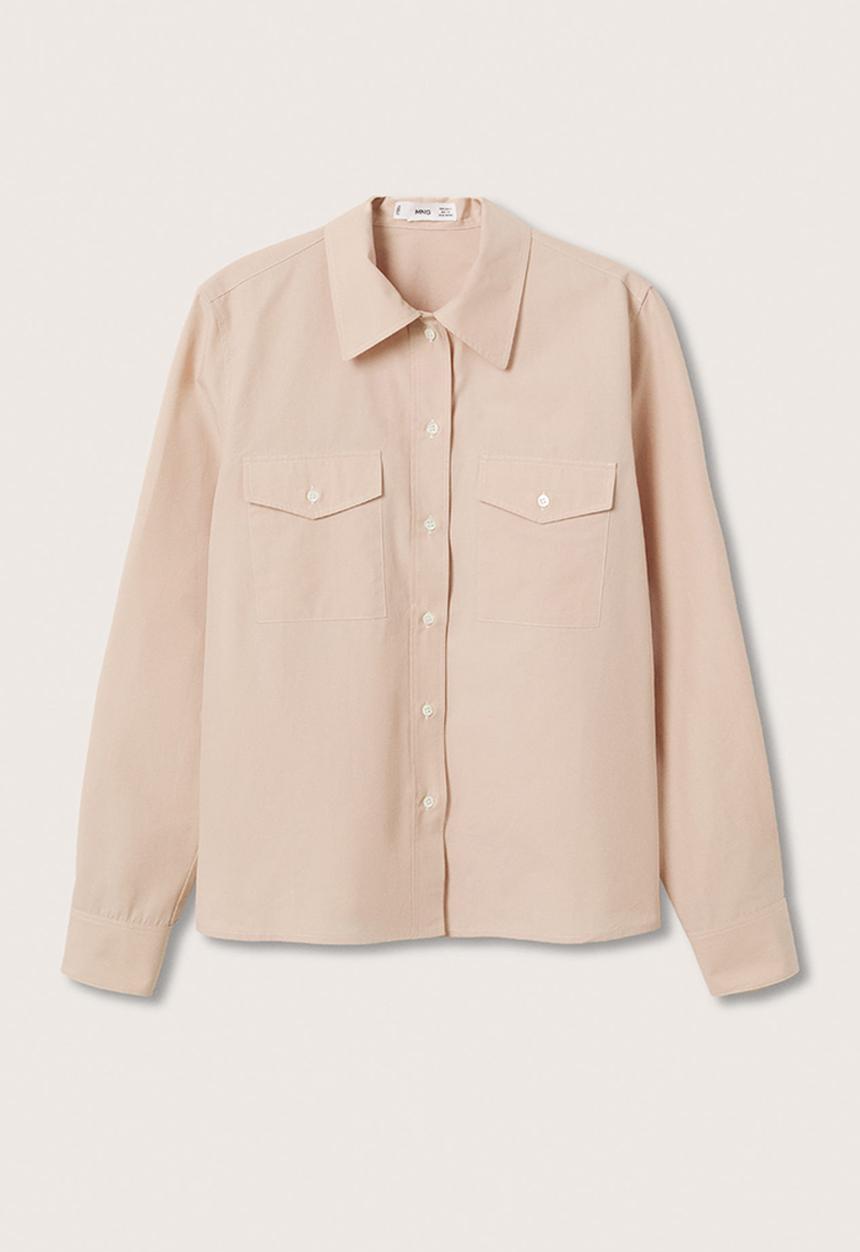 MANGO - Shirt paris - light pastel pink