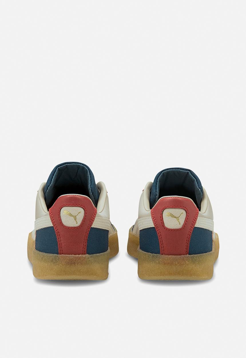PUMA - Suede crepe patch - peyote-intense blue-intense red