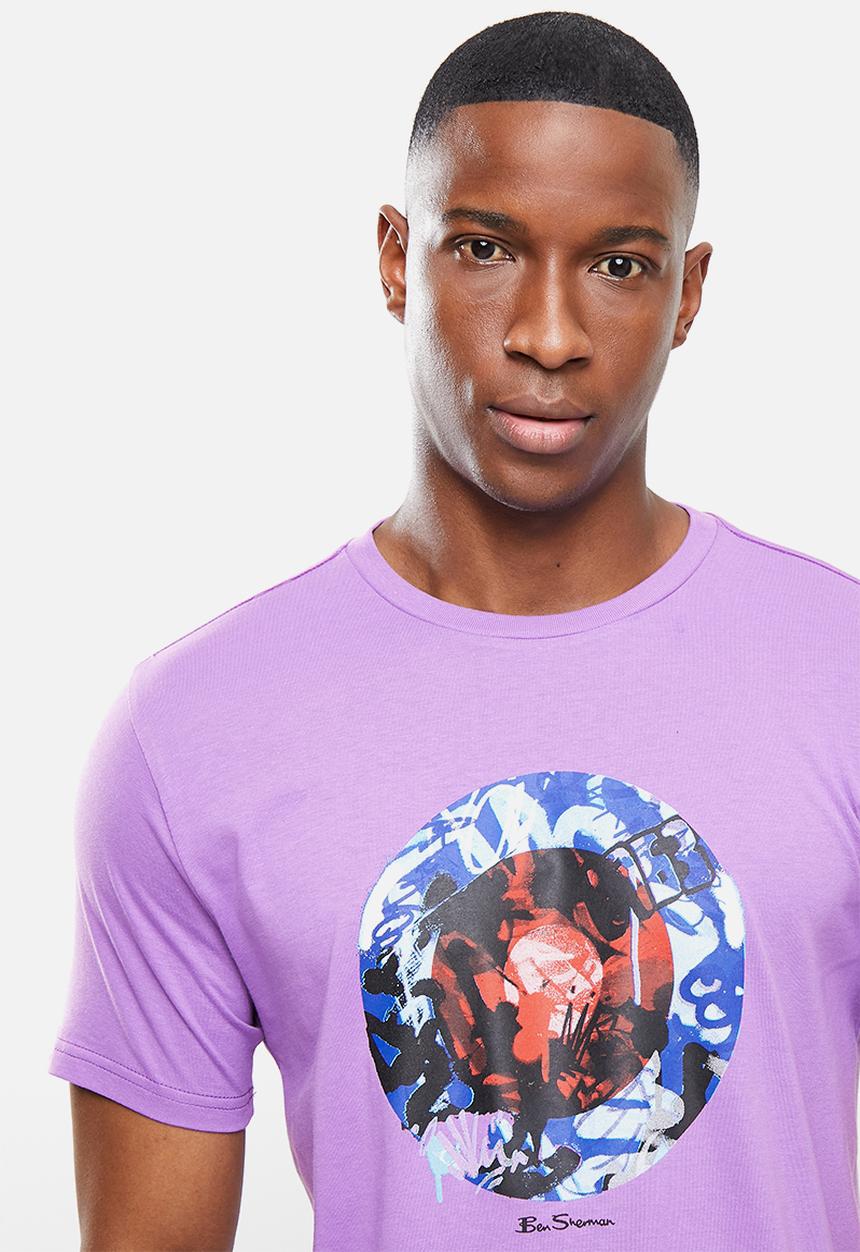 Ben Sherman - Graffiti - purple