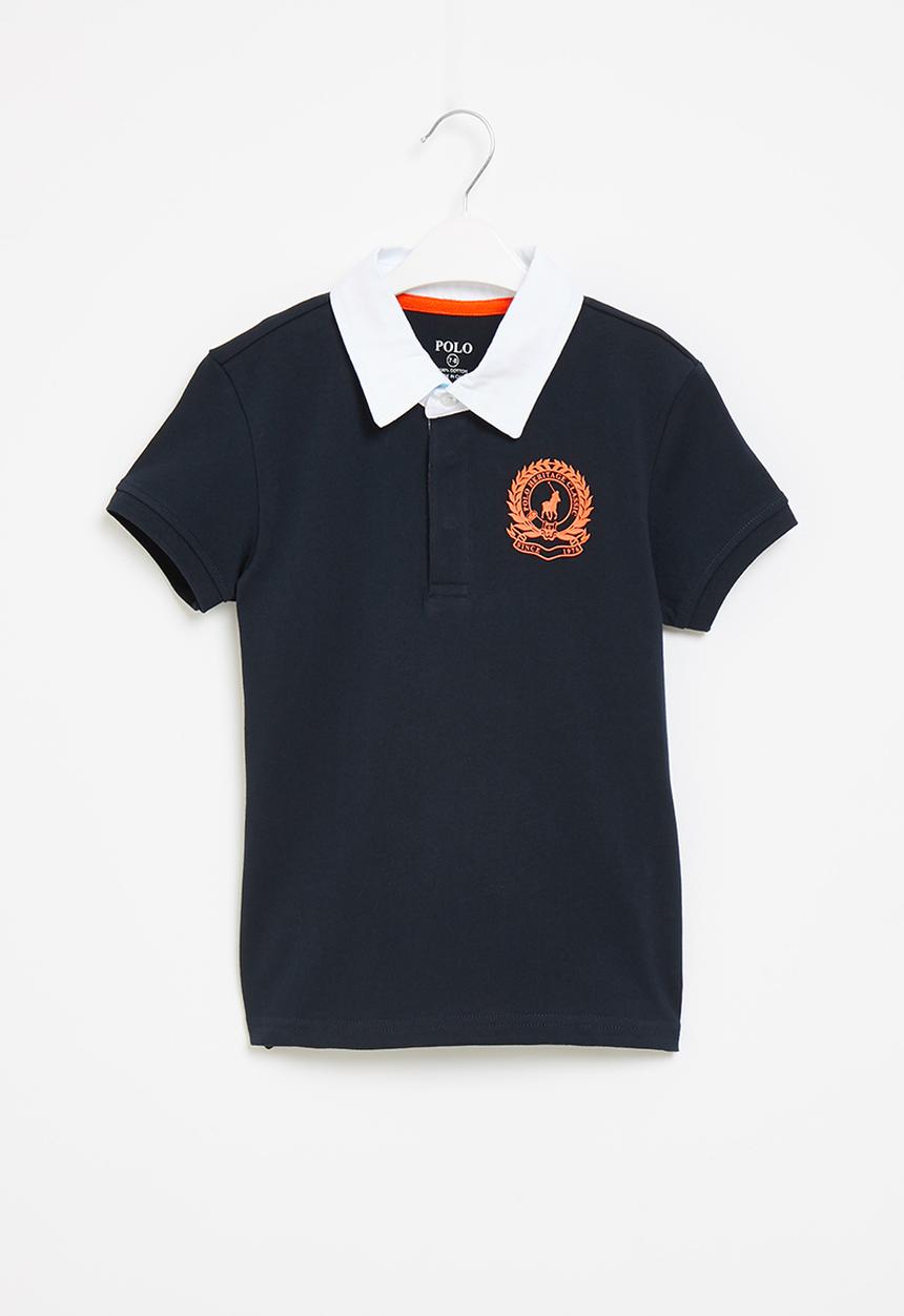 POLO - Boys lucas short sleeve golfer - navy