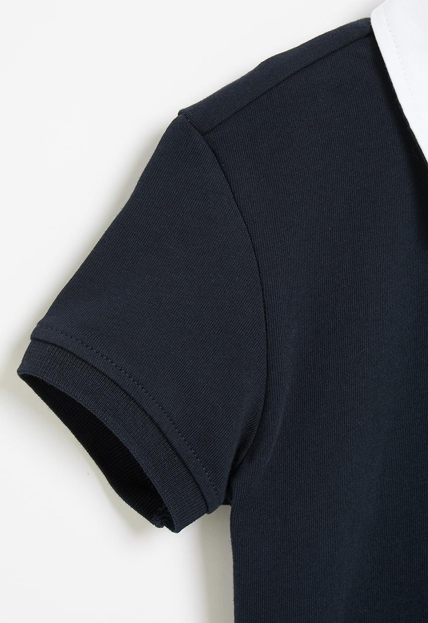 POLO - Boys lucas short sleeve golfer - navy
