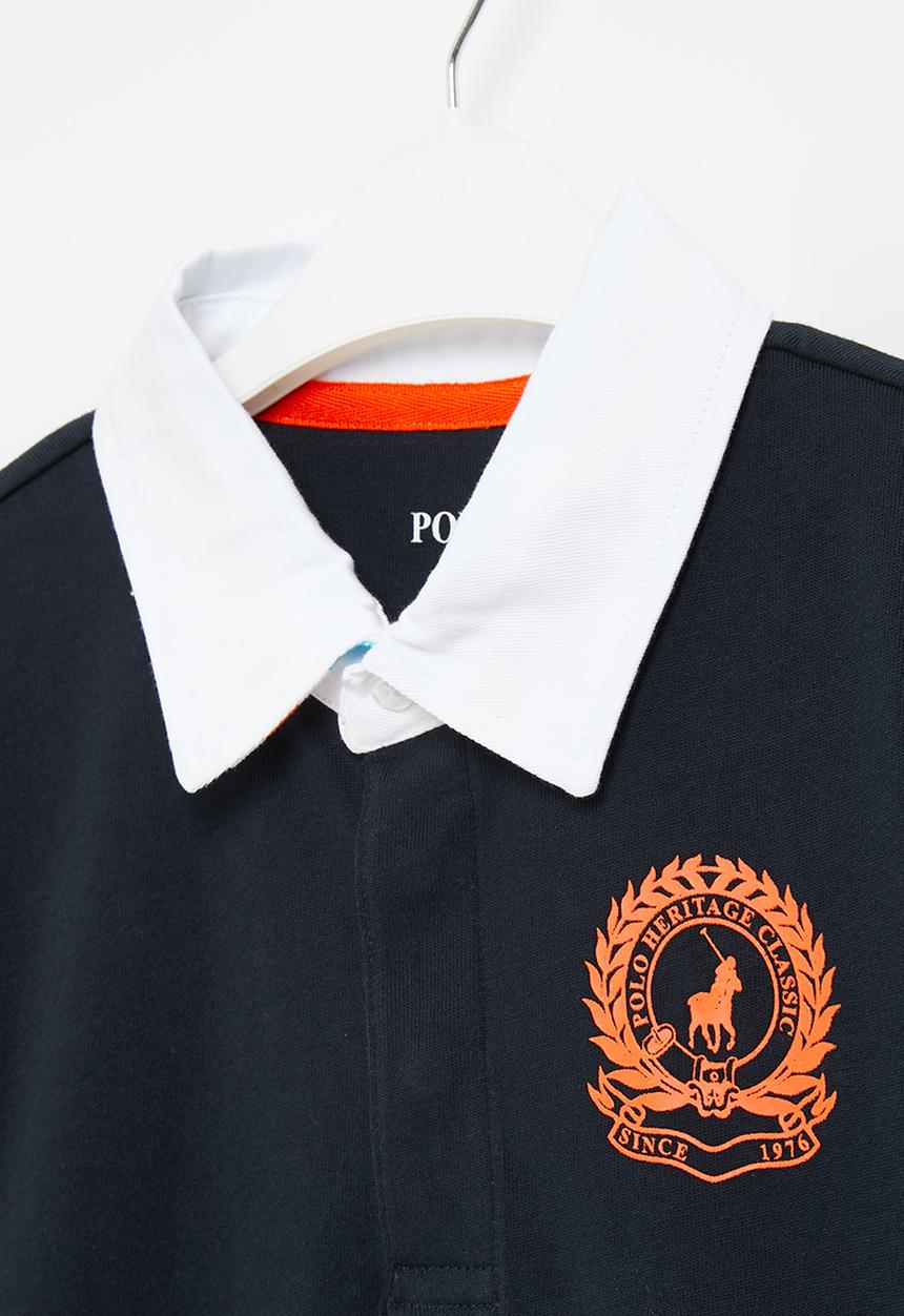 POLO - Boys lucas short sleeve golfer - navy
