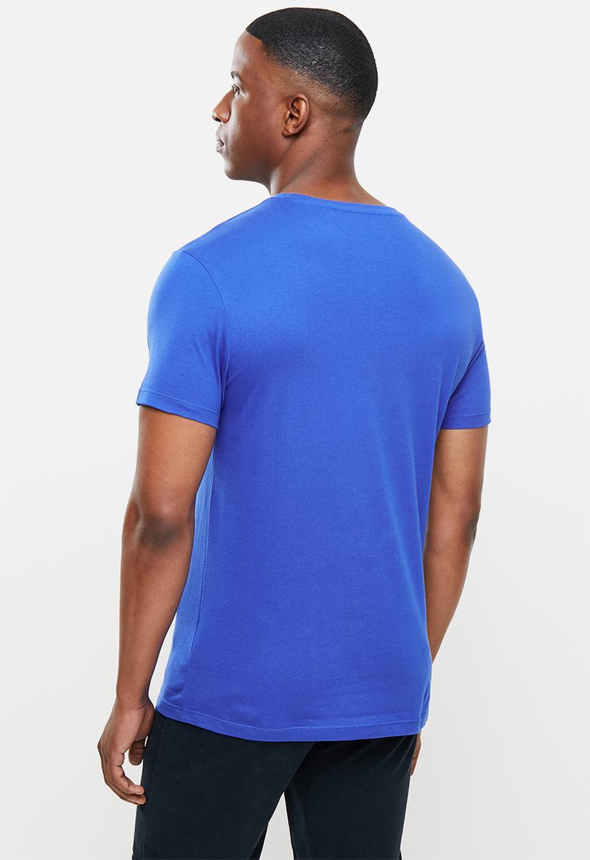 POLO - Lucas short sleeve tee - blue