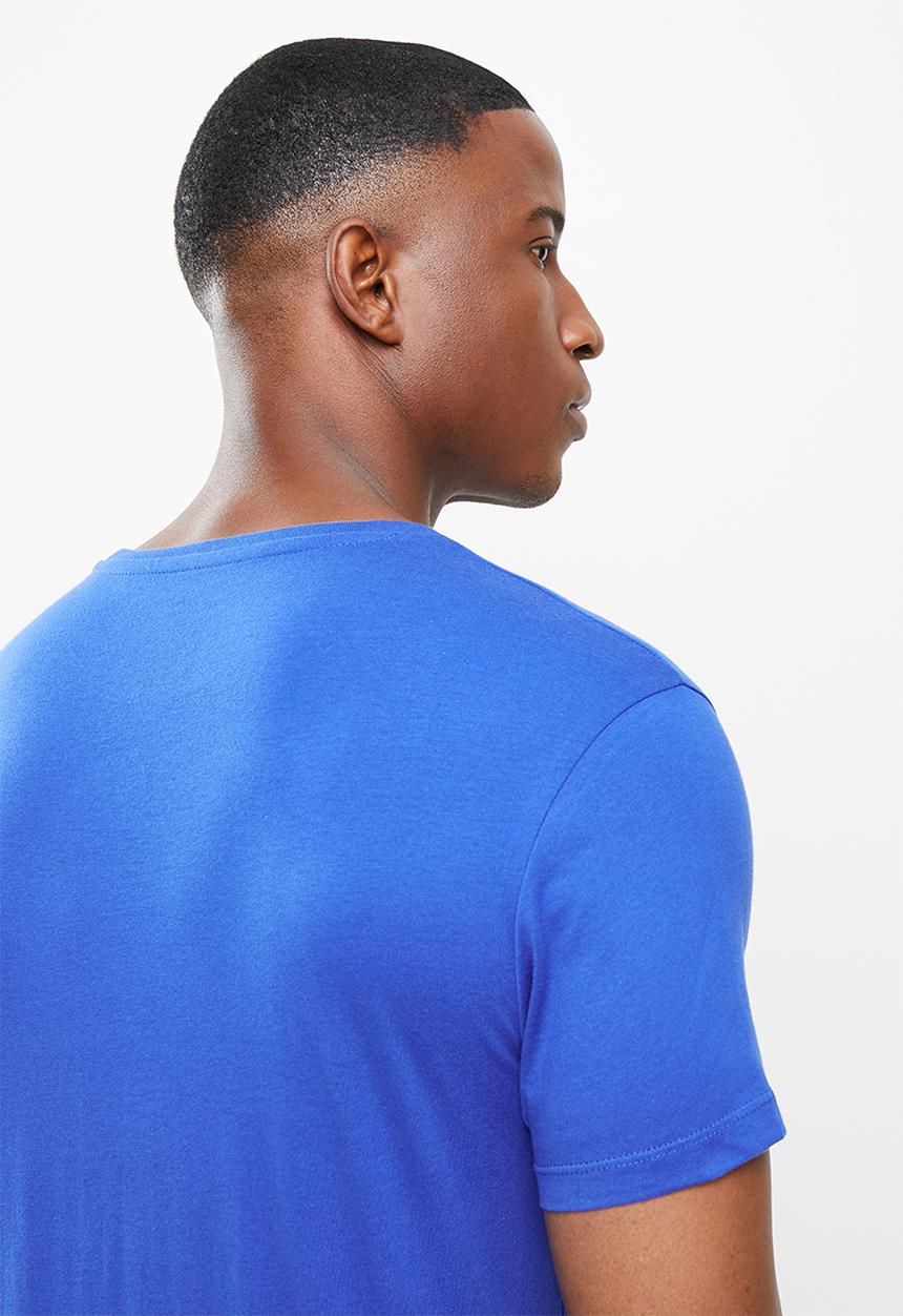 POLO - Lucas short sleeve tee - blue