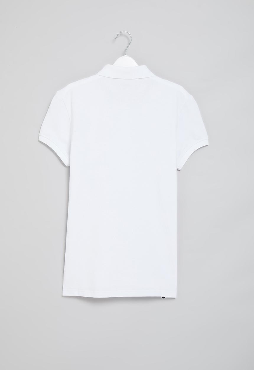 POLO - Boys austin short sleeve golfer - white