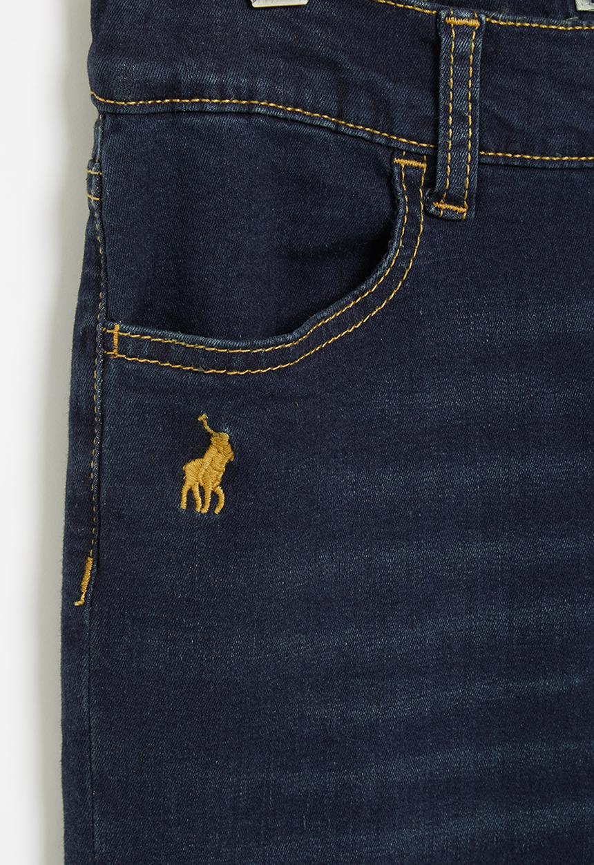 POLO - Boys pjc kai distressed slim fit jean - dark blue 