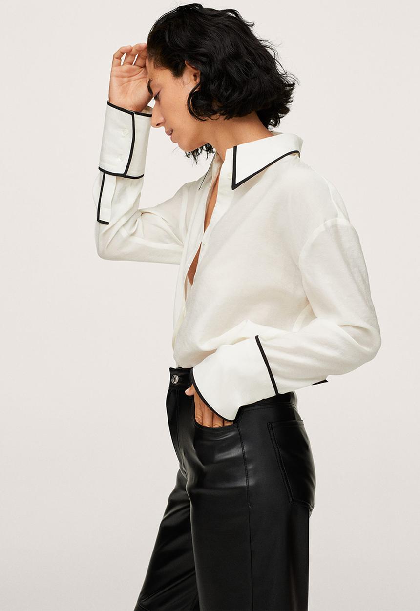 MANGO - Shirt bogart - white