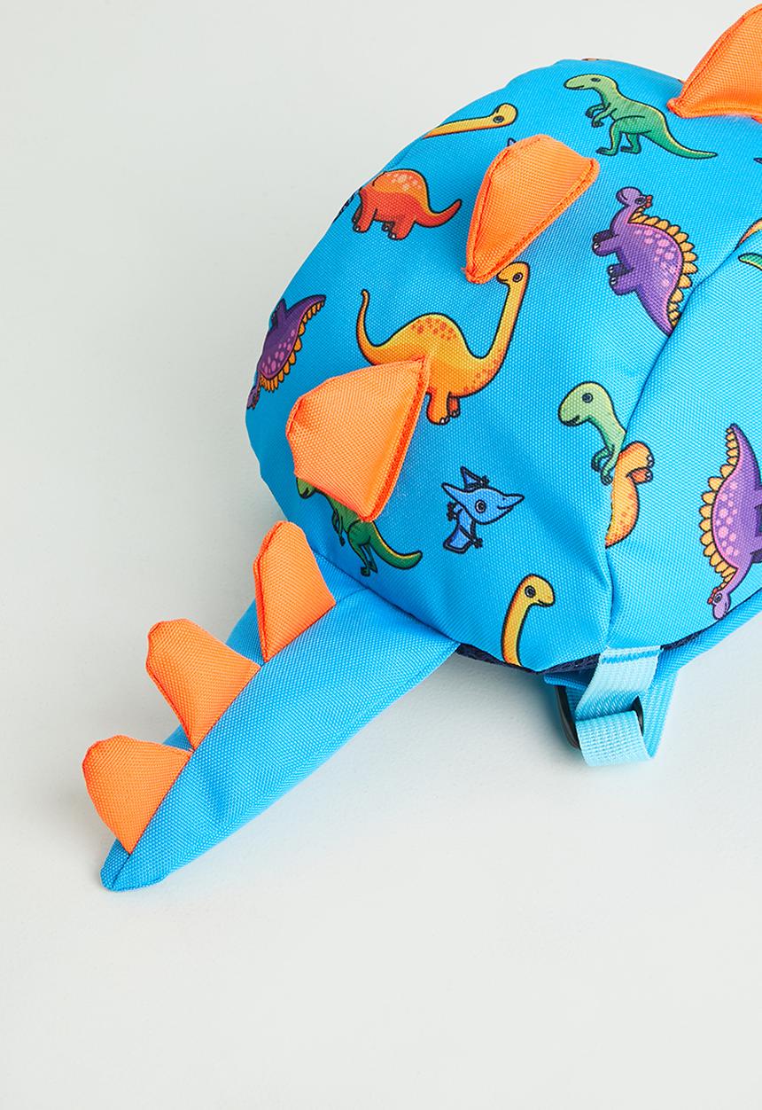 Pop Candy - Dino backpack - blue & orange