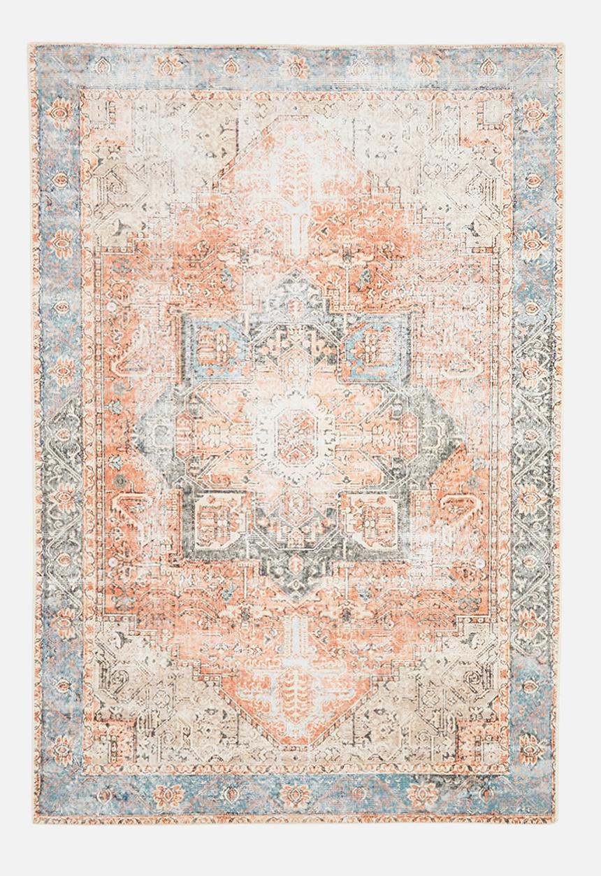 Hertex Fabrics - Manifesto rust rug - multi
