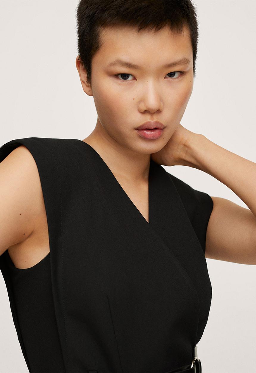 MANGO - Dress marvin - black