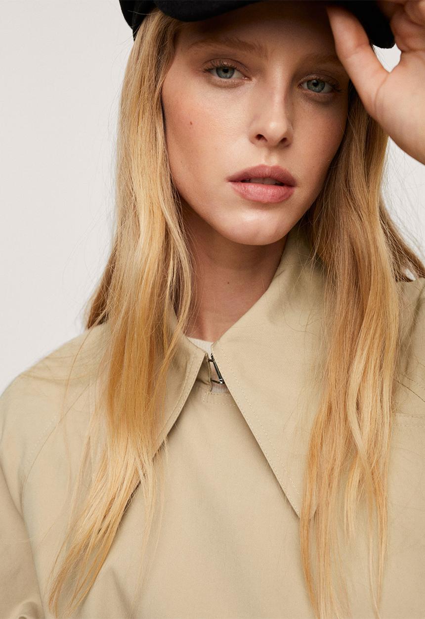 MANGO - Trench coat johan - light beige