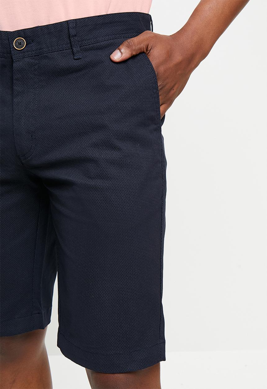 Pringle of Scotland - Core chino shorts - navy print