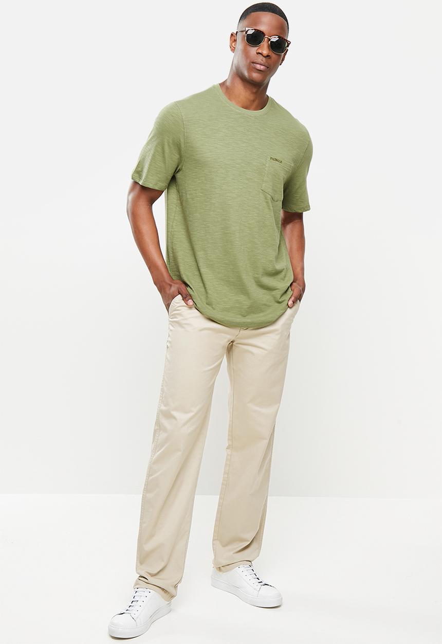 Pringle of Scotland - Core chino flat front classic - beige