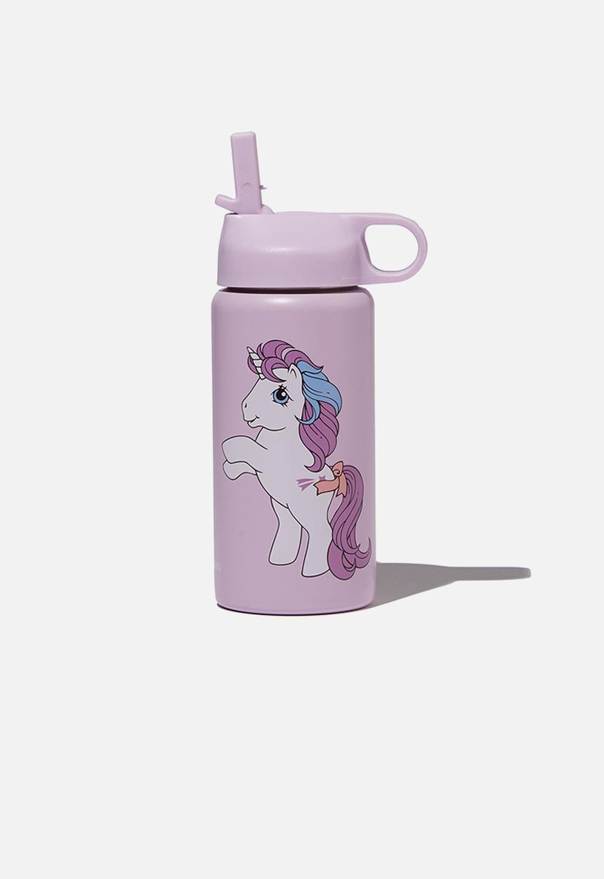 Cotton On - Kids metal drink bottle - lilac