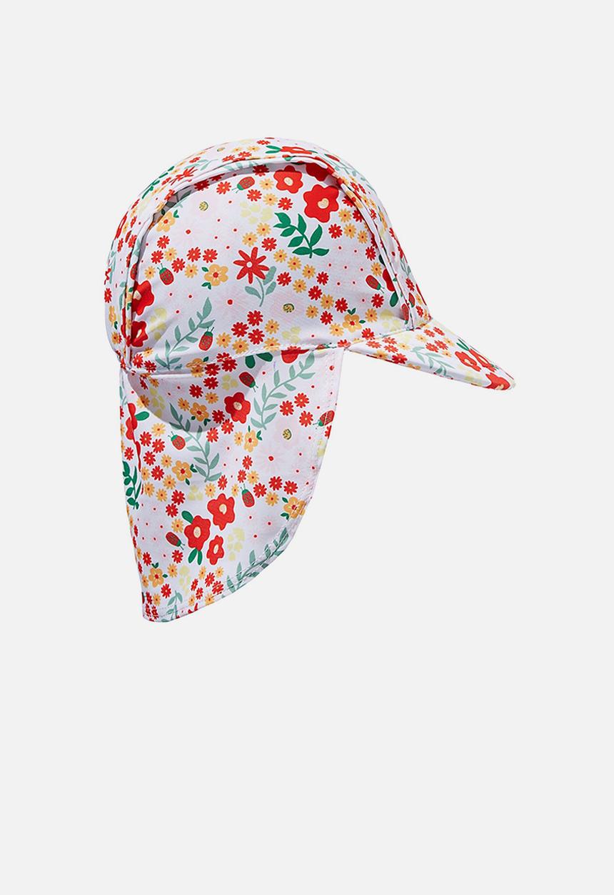 Cotton On - Sammy swim hat - vanilla/red orange lulu floral