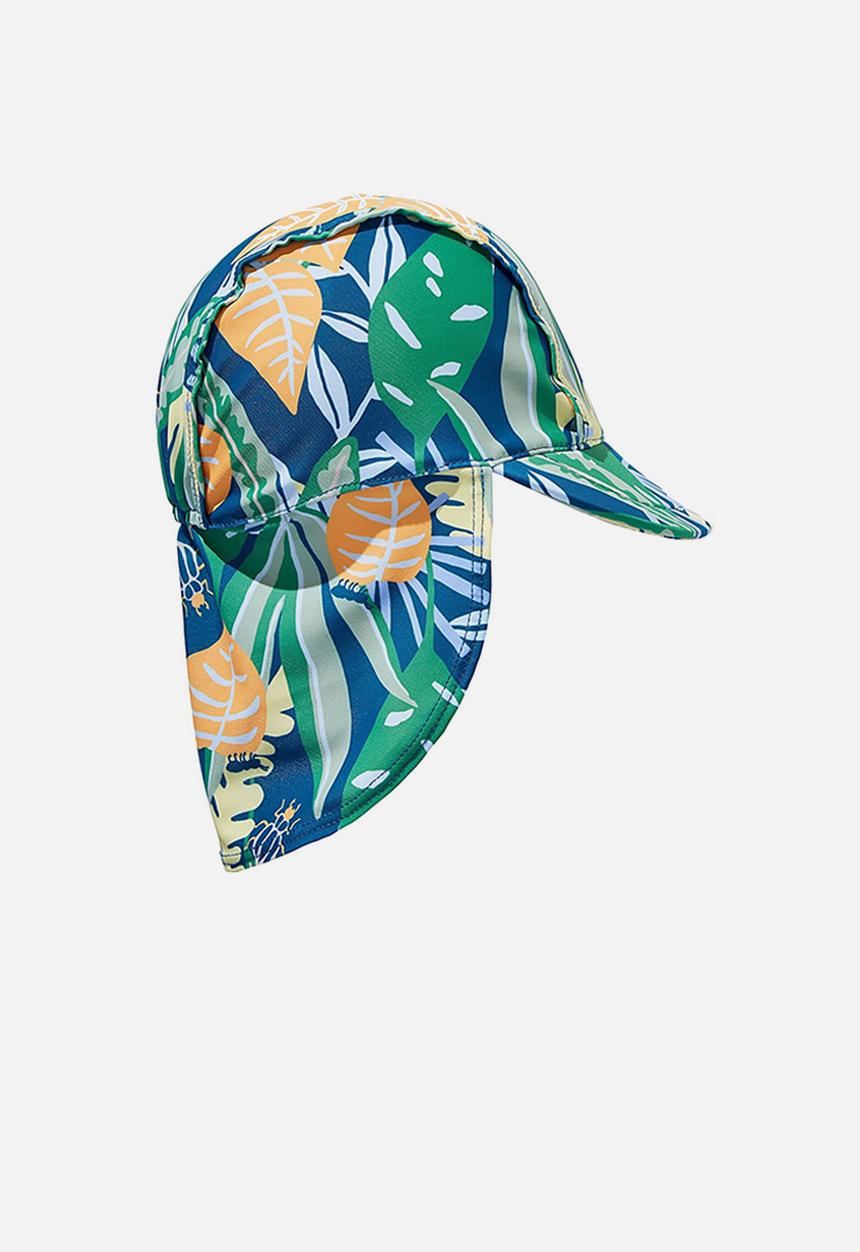 Cotton On - Sammy swim hat - submarine blue/holiday bob