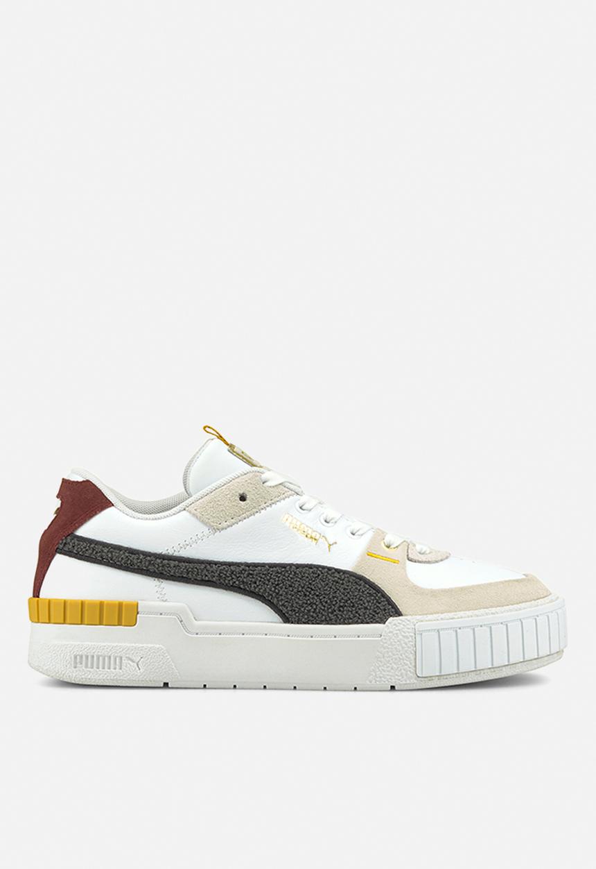 PUMA - Cali sport varsity wn's - puma white-ebony-vaporous gray