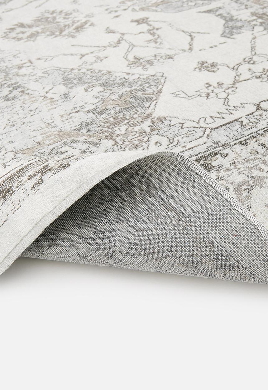Hertex Haus - Brocade ash rug - grey