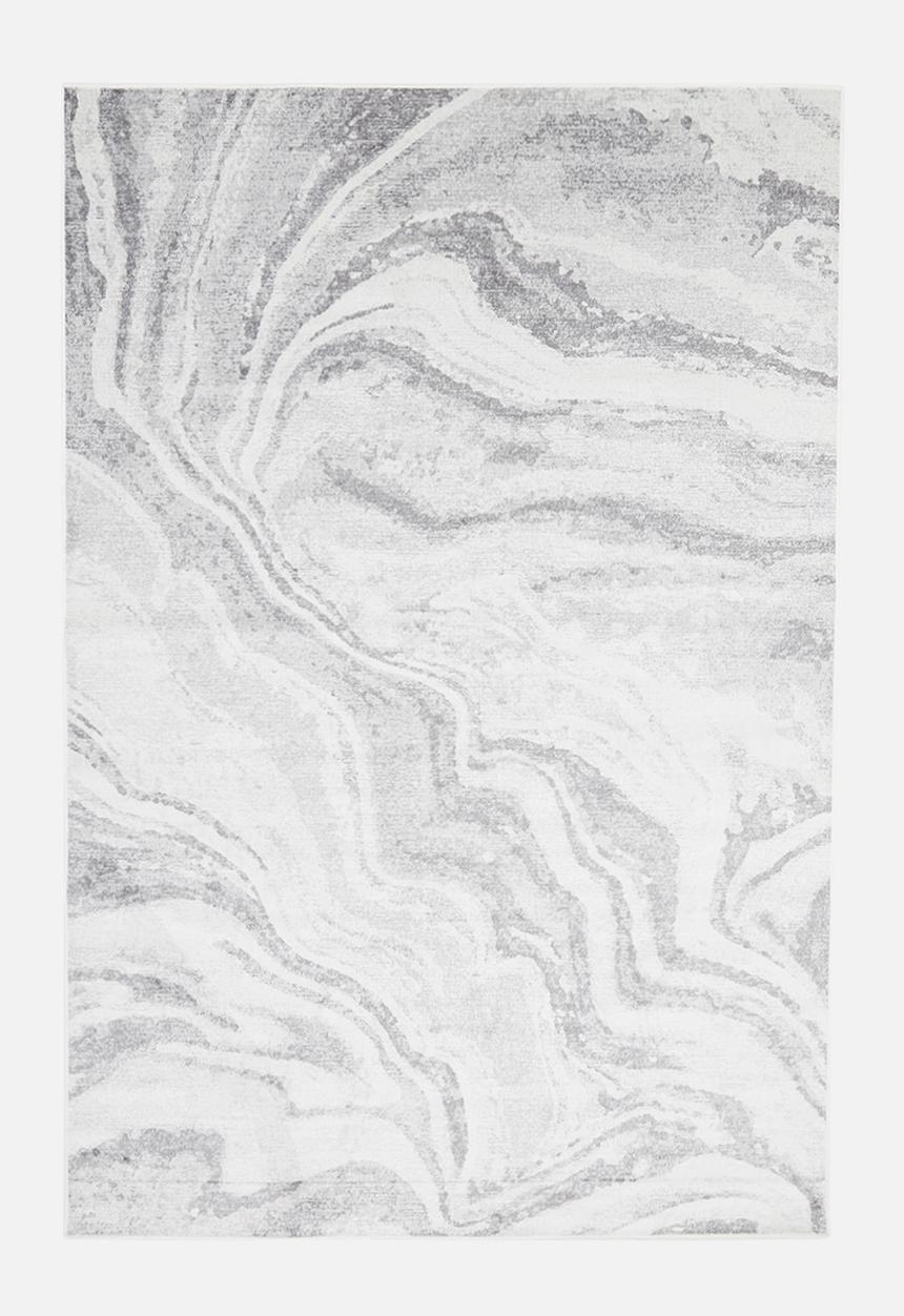 Hertex Fabrics - Quartz mineral rug - grey