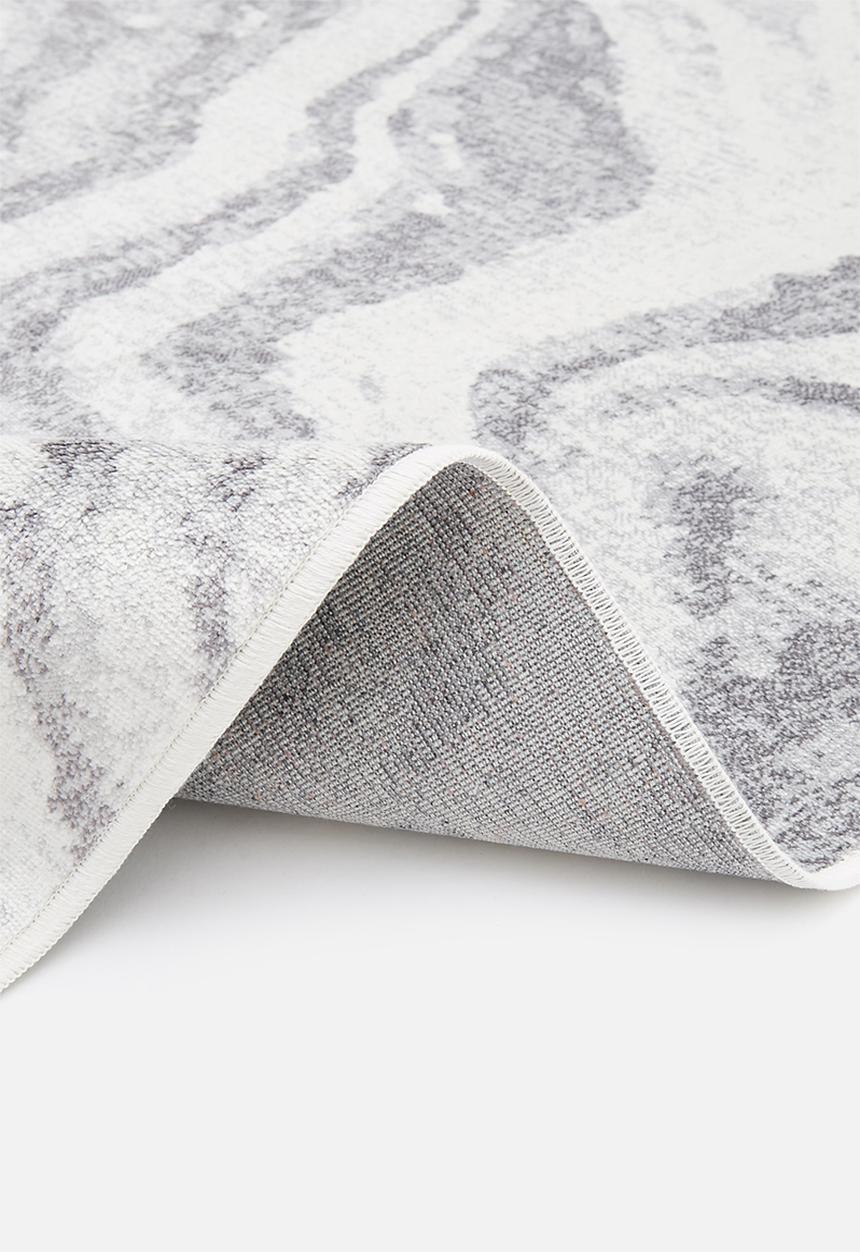 Hertex Fabrics - Quartz mineral rug - grey