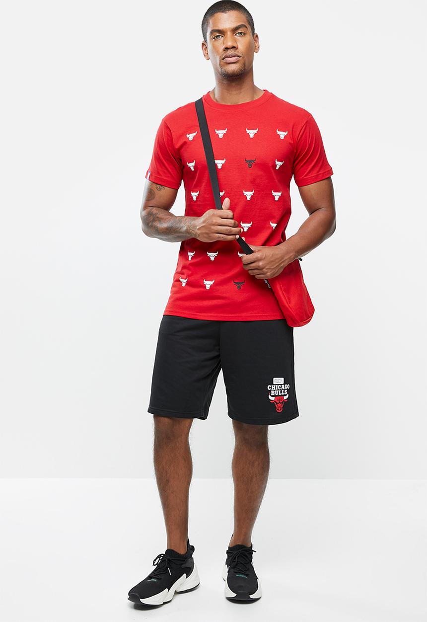 NBA - Nba keyline T-shirt bulls - red