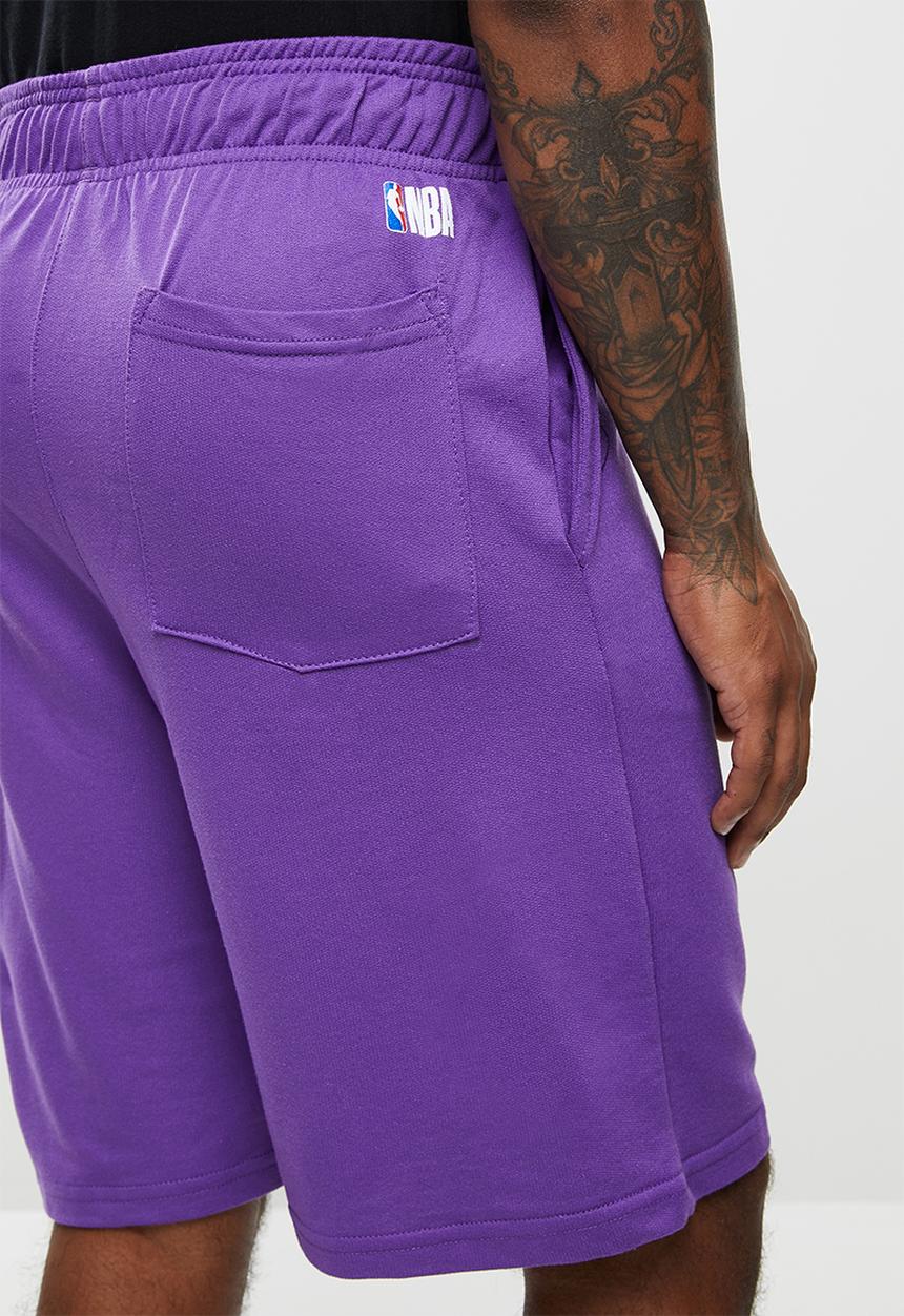 NBA - Nba retro shorts: lakers - purple