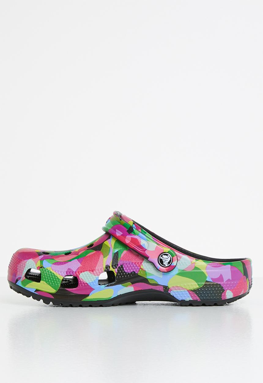 Crocs - Classic bubble block clog - multi 