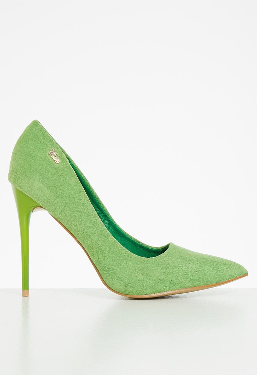 Plum - Nellie stiletto court heel - mint