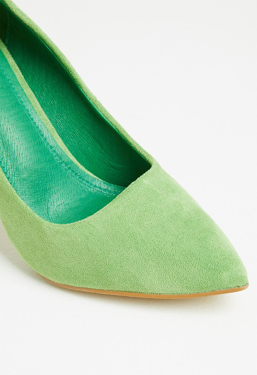 Plum - Nellie stiletto court heel - mint