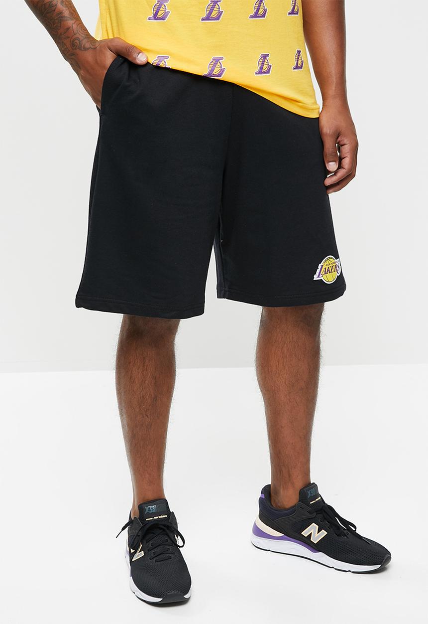 NBA - Nba retro shorts: lakers - black