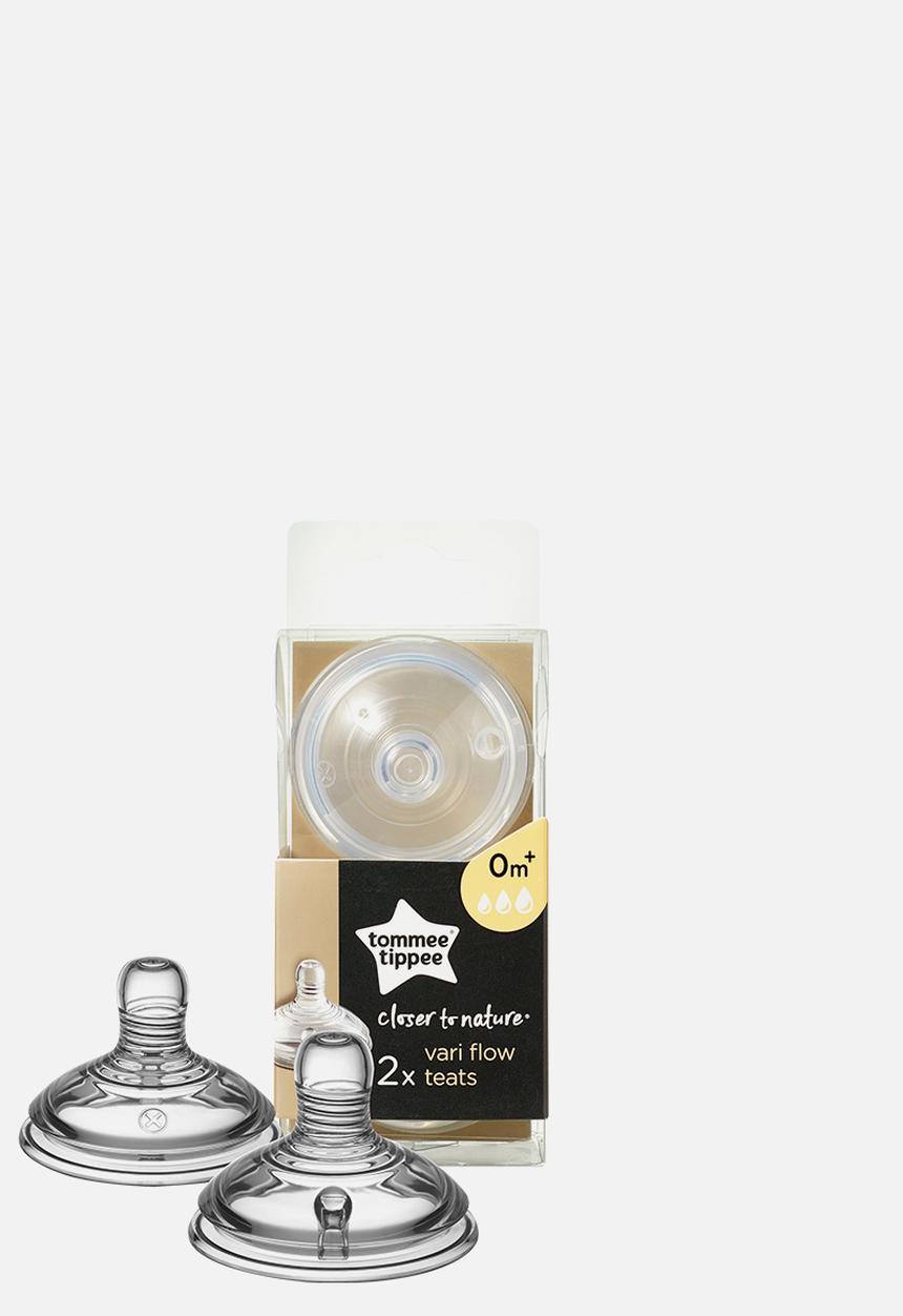 Tommee Tippee - 2 Pack closer to nature variflow teat