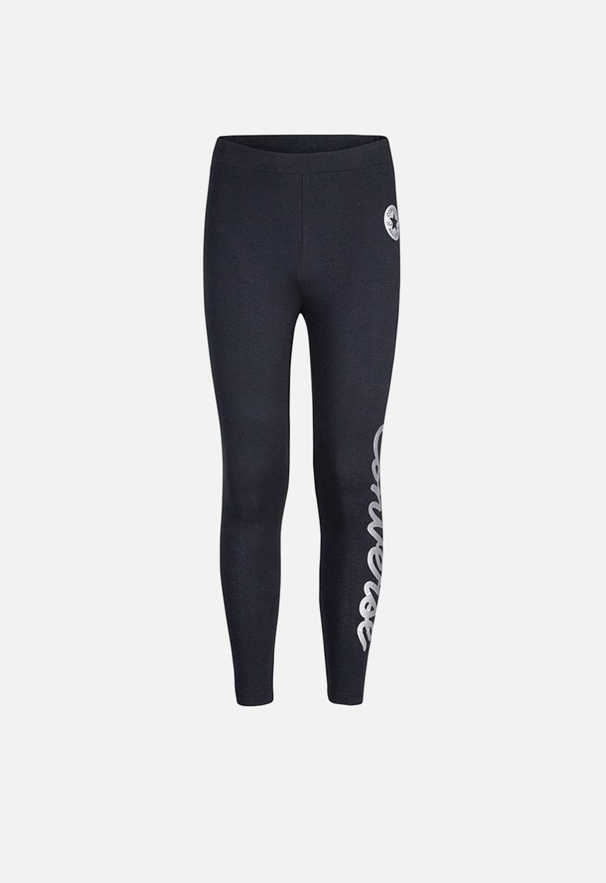 Converse - Cnvg legging with metallic ink - black