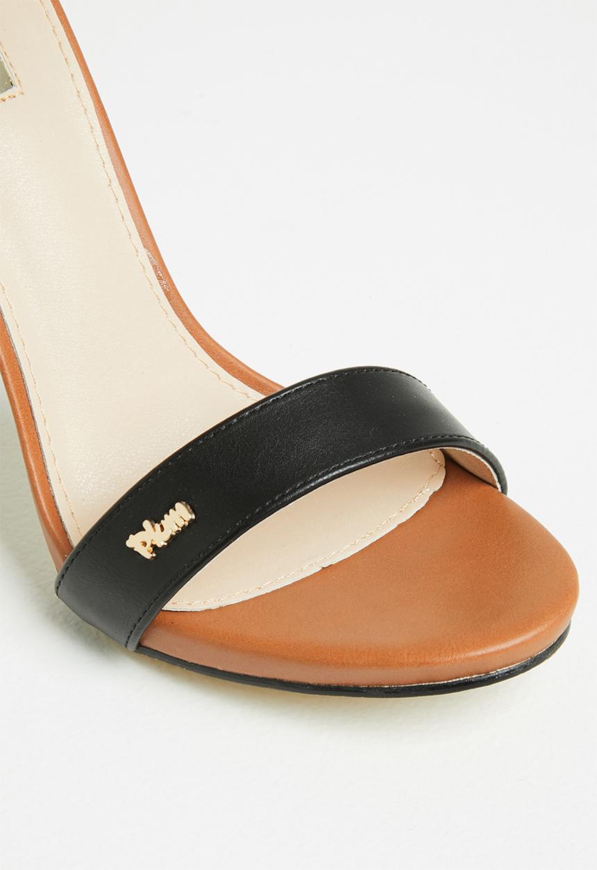 Plum - Calista ankle strap stiletto heel - multi