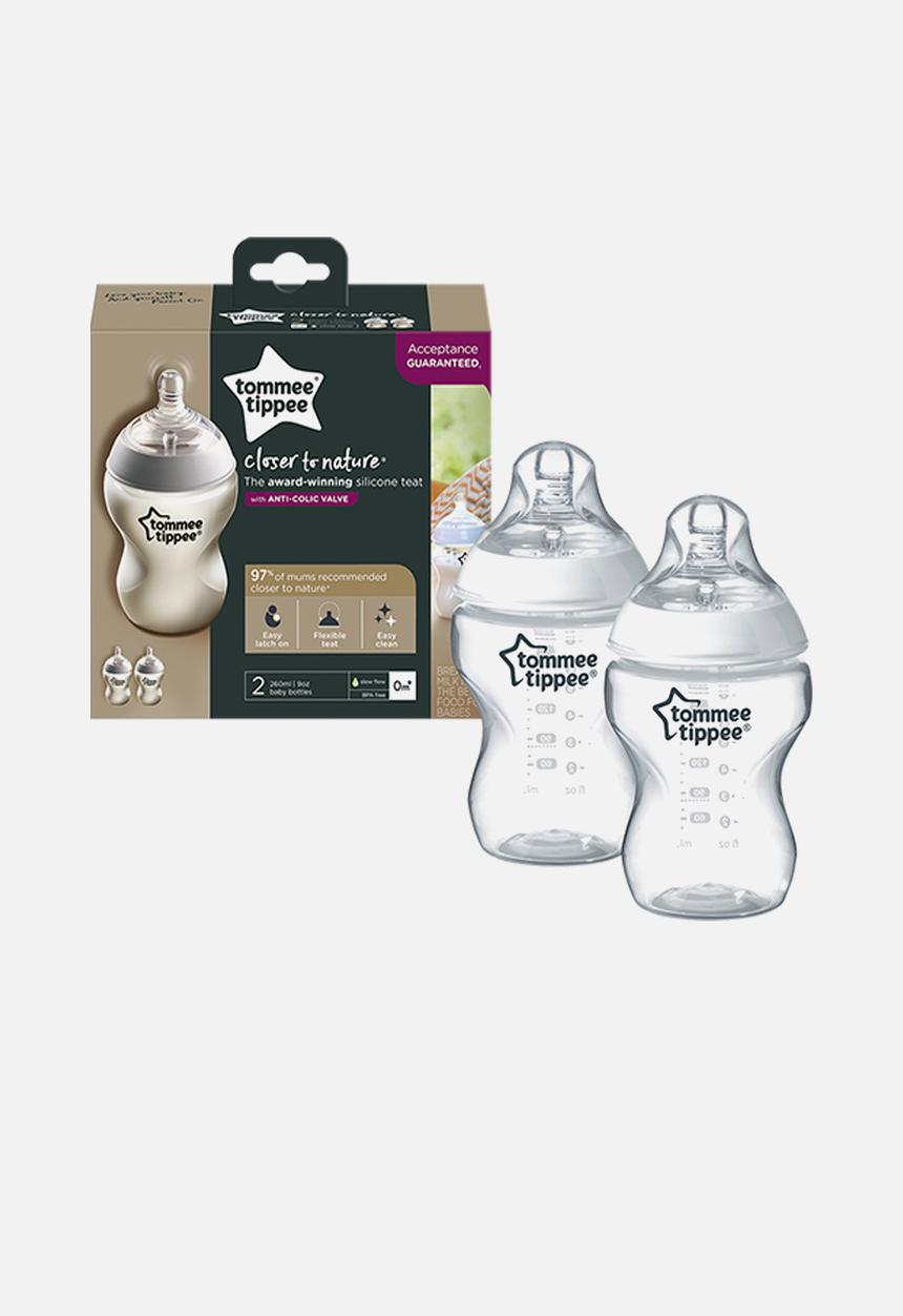 Tommee Tippee - 2 Pack closer to nature 340ml BPA bottle