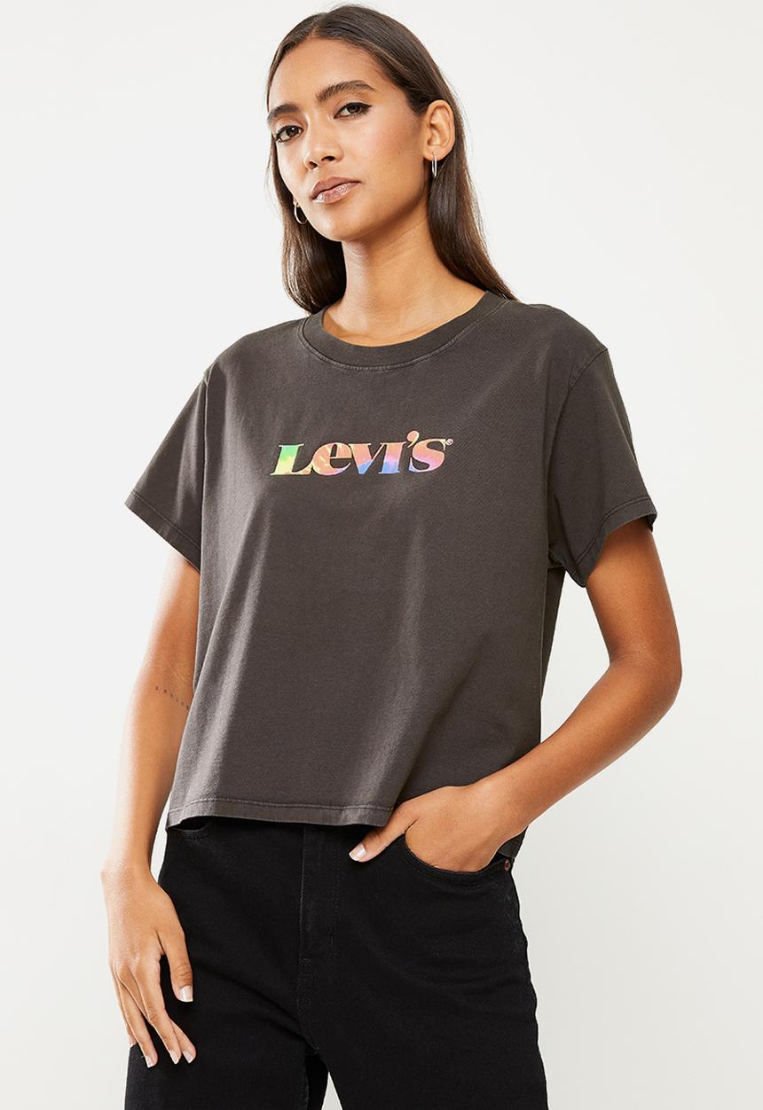 Levi’s® - Graphic varsity tee - gd obsidian 