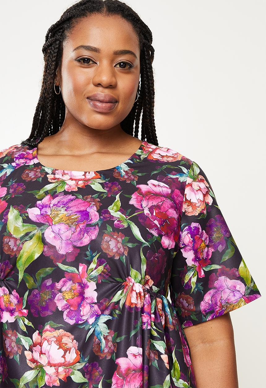 AMANDA LAIRD CHERRY - Plus ntsiki dress - multi