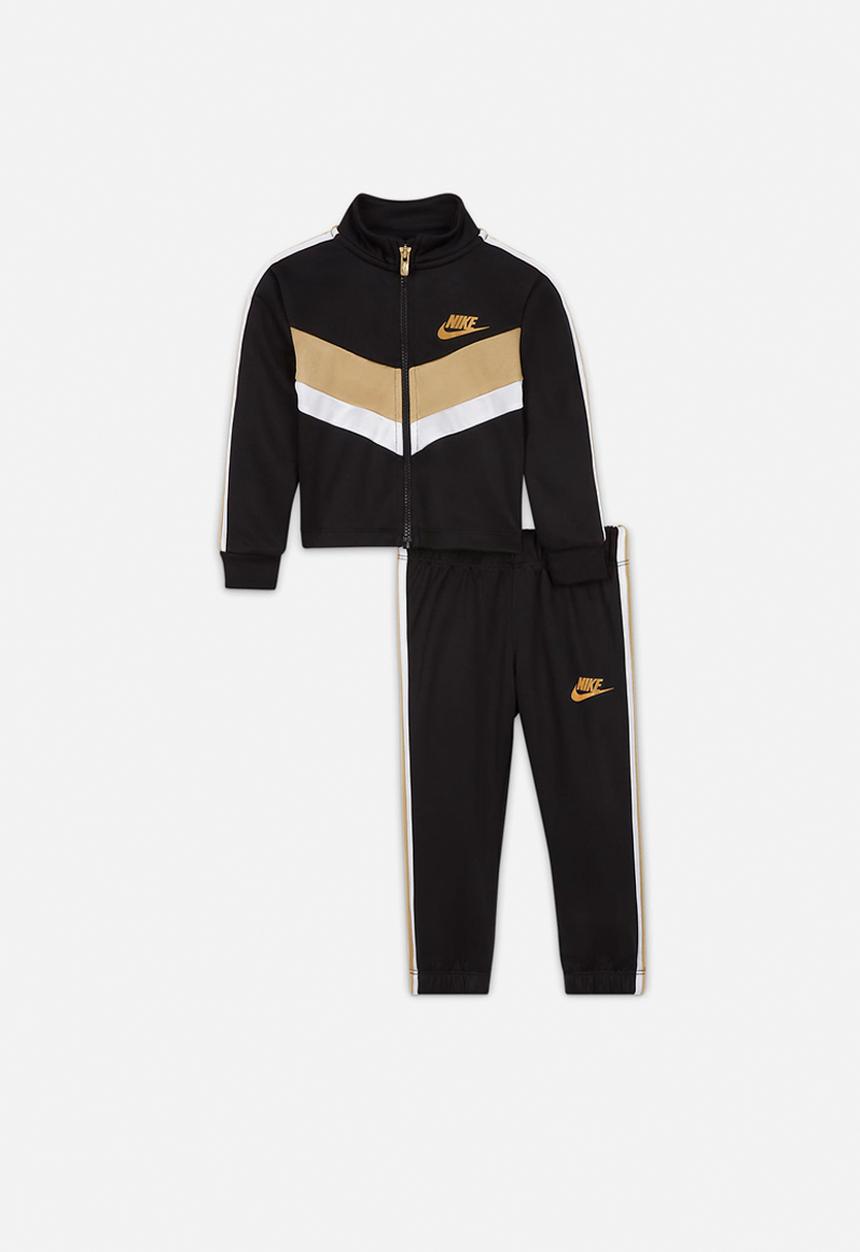 Nike - Nkg go for gold tricot set - black & gold