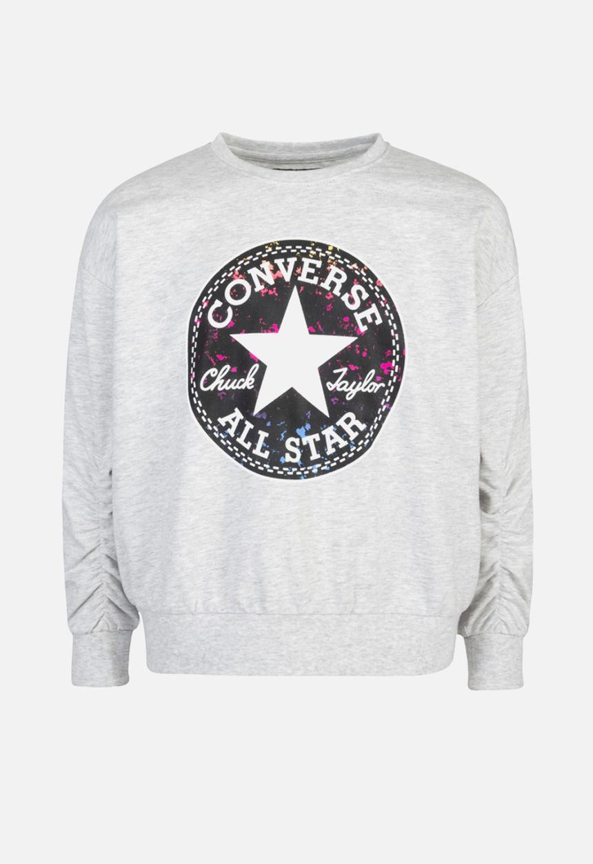 Converse - Cnvg ruched chuck patch crwnck - lunar rock heather