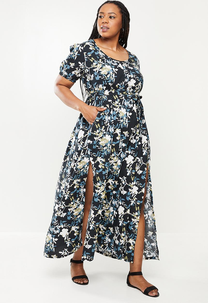 AMANDA LAIRD CHERRY - Plus blythedale dress -multi