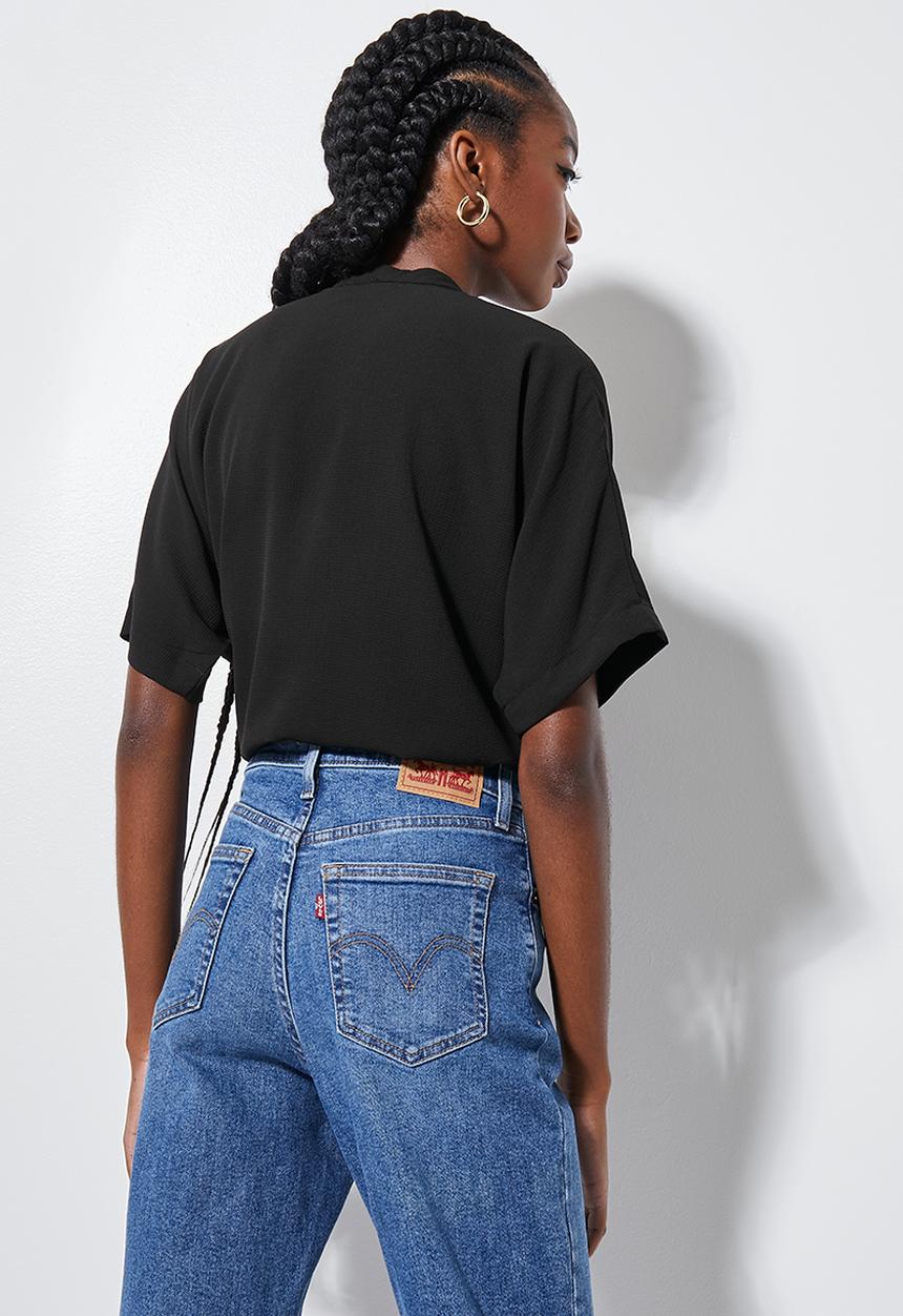 Superbalist - Rivier collared shirt - black