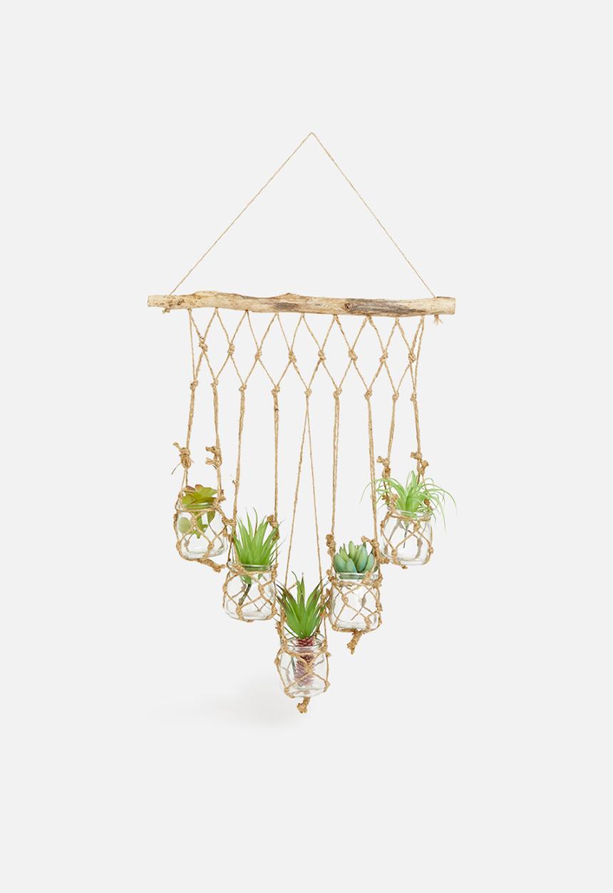 H&S - Decoration hanger wood - neutral 