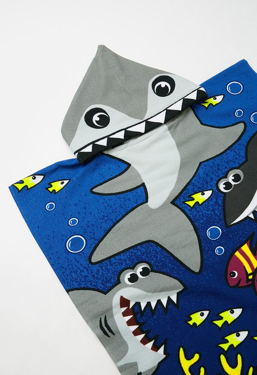 Pop Candy - Boys hooded towel - multi