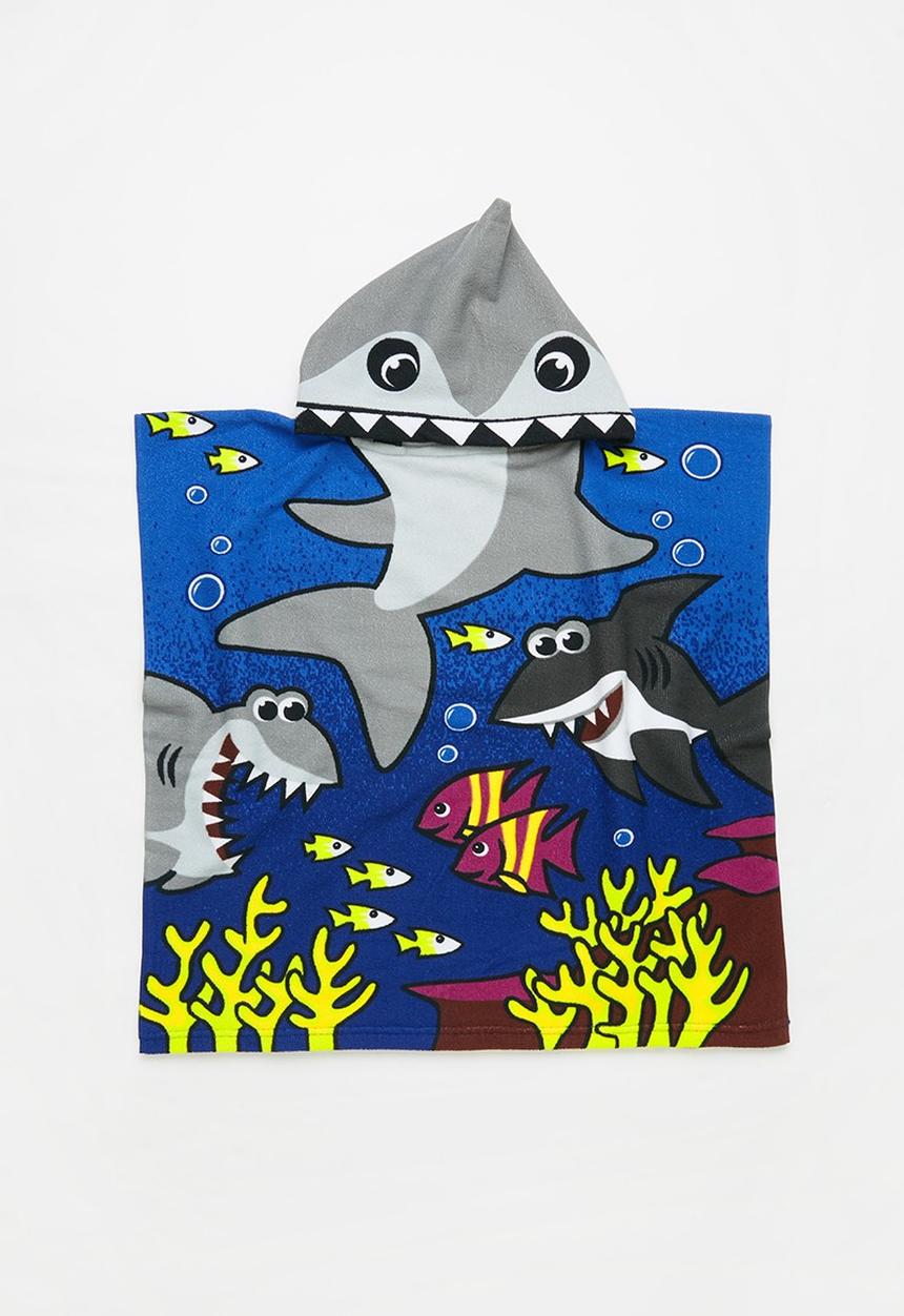 Pop Candy - Boys hooded towel - multi