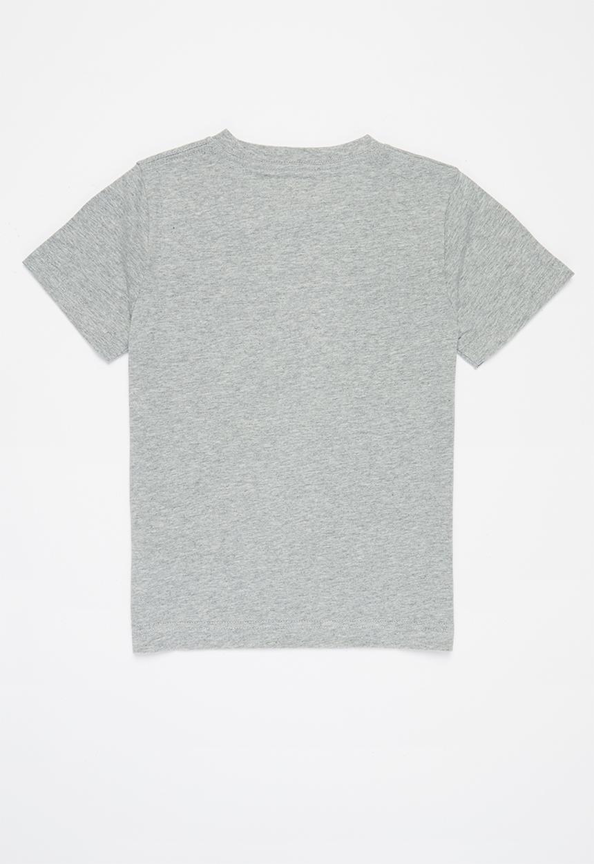 Nike - Nkb boys jumbo futura tee - grey 