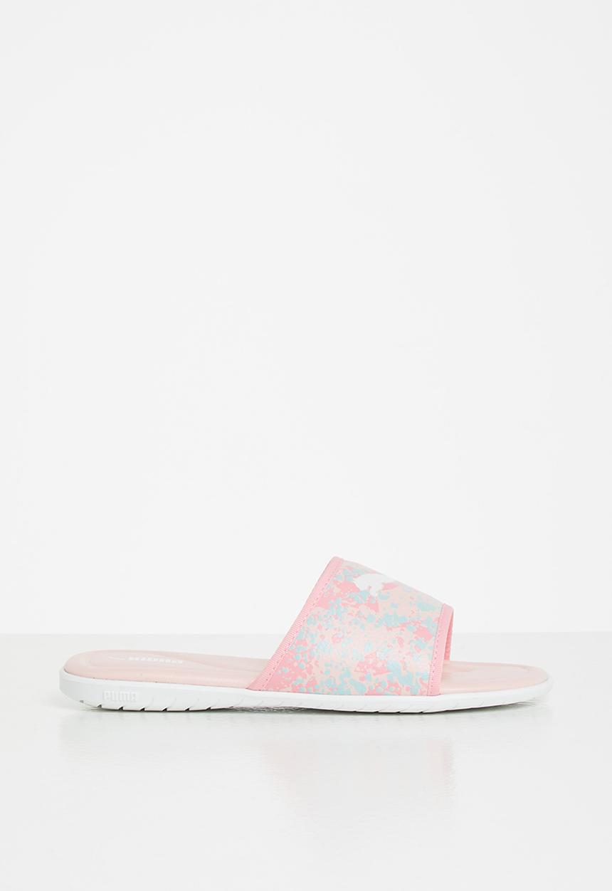 PUMA - Streetcat sprinkle slide ps zadp - lotus/peony/eggshell blue