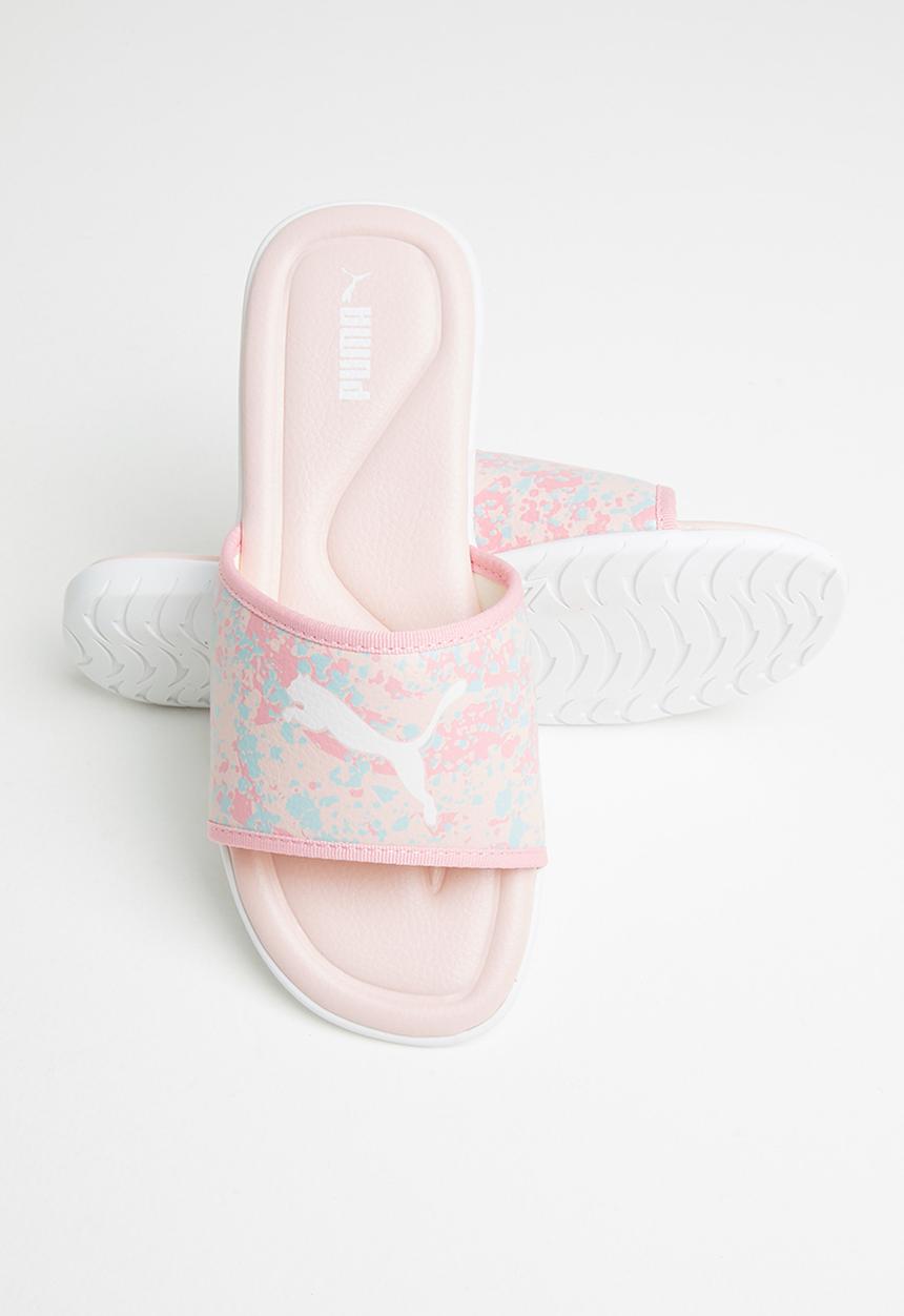 PUMA - Streetcat sprinkle slide ps zadp - lotus/peony/eggshell blue