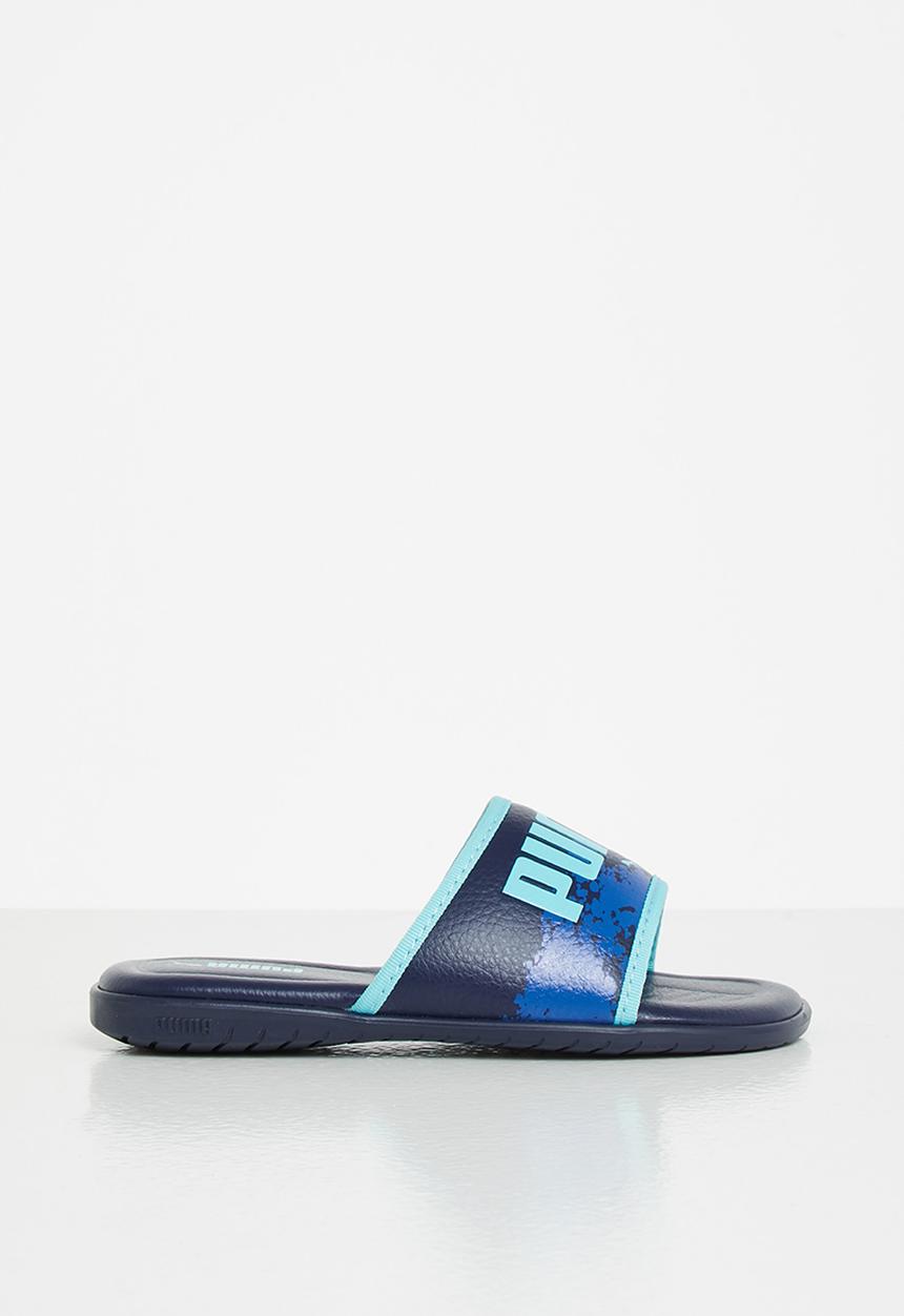 PUMA - Streetcat splash slide ps zadp - peacoat/nebulas blue/aruba blue